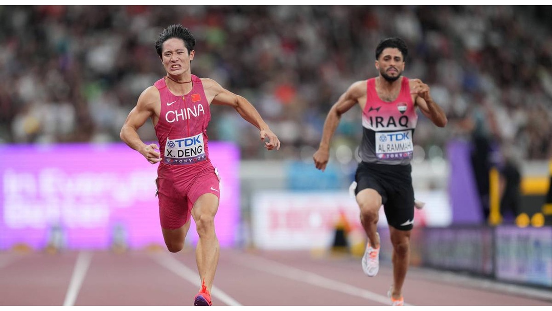 田径比赛希腊选手奔跑如飞，夺得金牌的简单介绍